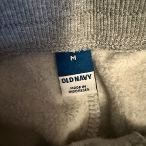 Old Navy Heather Gray Fleece Joggers